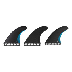 conjunto de quilhas roam futures performance thruster single tab preta