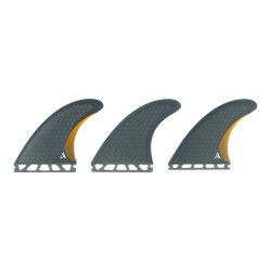 conjunto de quilhas roam futures performance thruster single tab smoke
