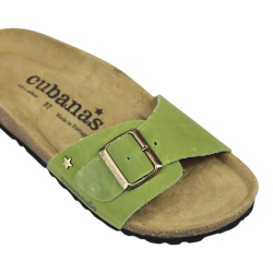 Júlia Leather Sandals Cubanas