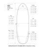Saco Prancha 6'4 Daylight Fish/Hybrid ROAM
