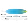 Torq TEC Chopper 6’10 | Easy paddling